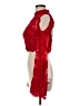 Rachel Allan 100% Polyester Solid Red Long Sleeve Top Size 6 - photo 5