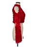 Rachel Allan 100% Polyester Solid Red Long Sleeve Top Size 6 - photo 4