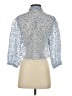 Zara Blue 3/4 Sleeve Blouse Size XS - photo 2