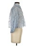 Zara Blue 3/4 Sleeve Blouse Size XS - photo 4