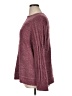 St. John's Bay 100% Acrylic Chevron-herringbone Burgundy Pullover Sweater Size XL - photo 5