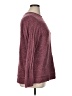 St. John's Bay 100% Acrylic Chevron-herringbone Burgundy Pullover Sweater Size XL - photo 4