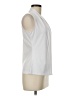 Unbranded White Sleeveless Blouse Size M (estimated) - photo 4