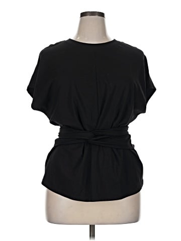 Halogen Short Sleeve Top (view 1)