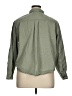 Toad & Co Solid Green Long Sleeve Button-Down Shirt Size XL - photo 2