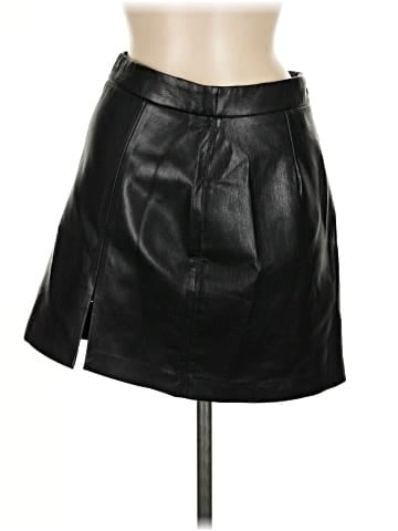 Wilfred Faux Leather Skirt (view 1)
