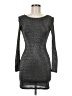 Divided by H&M Metallic Gray Cocktail Dress Size 6 - photo 1