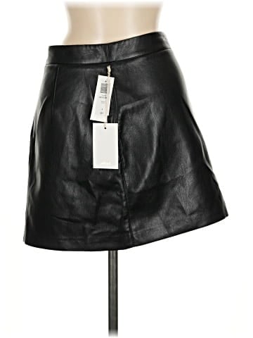 Wilfred Faux Leather Skirt (view 2)