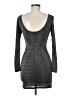 Divided by H&M Metallic Gray Cocktail Dress Size 6 - photo 2