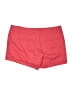 J.Crew 100% Cotton Solid Red Shorts Size 12 - photo 2