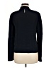 Suistudio 100% Silk Black Long Sleeve Top Size 6 - photo 2