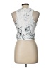 Balance Collection Silver Sleeveless Top Size L - photo 2