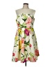 Ted Baker London 100% Polyester Floral Ivory Cocktail Dress Size 12 (5) - photo 1