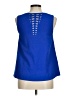 Sugarlips 100% Polyester Blue Sleeveless Blouse Size M - photo 2