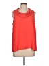 Vince Camuto 100% Polyester Orange Sleeveless Blouse Size L - photo 1