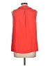 Vince Camuto 100% Polyester Orange Sleeveless Blouse Size L - photo 2
