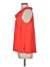 Vince Camuto 100% Polyester Orange Sleeveless Blouse Size L - photo 5