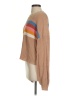 Wishlist Color Block Tan Pullover Sweater Size S - photo 5