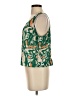 Final Touch Green Sleeveless Blouse Size M - photo 5