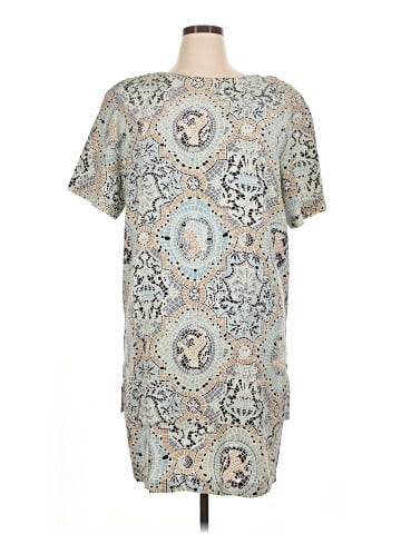 August Silk Casual Dress (view 1)