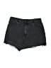 Universal Thread Black Denim Shorts Size 6 - photo 1