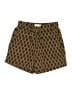 Everlane Animal Print Brown Shorts Size 0 - photo 1