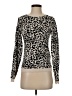 Rachel Parcell Animal Print Tan Long Sleeve Top Size XXS - photo 1
