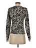 Rachel Parcell Animal Print Tan Long Sleeve Top Size XXS - photo 2