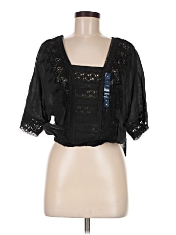 Lucky Brand Short Sleeve Blouse (view 1)