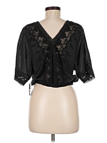 Lucky Brand Short Sleeve Blouse (view 2)