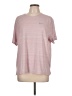 Nike 100% Polyester Pink Active T-Shirt Size L - photo 1