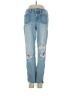 Mica Hearts Blue Jeans Size 24 waist - photo 1