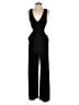 Express Solid Black Jumpsuit Size S - photo 1