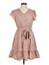 Shein 100% Polyester Brown Casual Dress Size M - photo 1