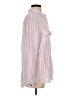 Gibson 100% Rayon Stripes Pink Long Sleeve Button-Down Shirt Size M - photo 4