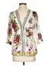 Johnny Was 100% Silk Ivory Blouse Size S - photo 1