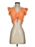 C&A Orange Short Sleeve Top Size S - photo 1
