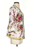 Johnny Was 100% Silk Ivory Blouse Size S - photo 4
