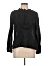 J.Crew 100% Cotton Black Long Sleeve Blouse Size L - photo 1