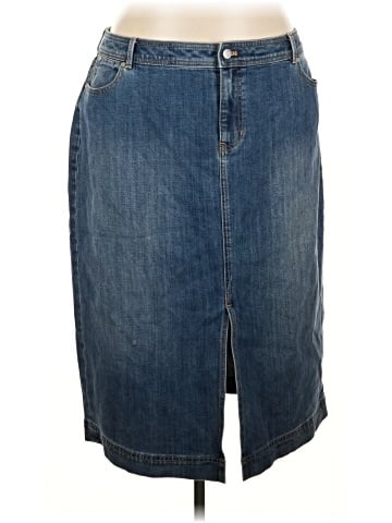 Talbots Denim Skirt (view 1)