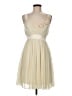 Toi 100% Polyester Ivory Cocktail Dress Size M - photo 1