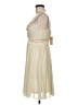 Toi 100% Polyester Ivory Cocktail Dress Size M - photo 5