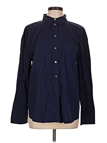 Madewell Relaxed Button-Up Shirt in Poplin (view 1)