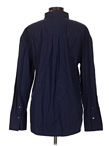Madewell Relaxed Button-Up Shirt in Poplin (view 2)