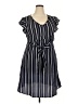 Cupshe 100% Polyester Stripes Blue Casual Dress Size XXL - photo 1