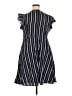 Cupshe 100% Polyester Stripes Blue Casual Dress Size XXL - photo 2