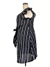 Cupshe 100% Polyester Stripes Blue Casual Dress Size XXL - photo 5