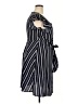 Cupshe 100% Polyester Stripes Blue Casual Dress Size XXL - photo 4