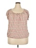 Old Navy 100% Rayon Pink Short Sleeve Blouse Size XXL - photo 1
