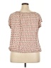 Old Navy 100% Rayon Pink Short Sleeve Blouse Size XXL - photo 2